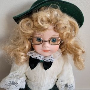 Vintage Musical porcelain doll